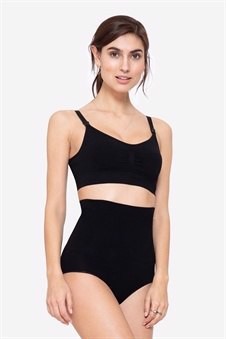 Shape Wear - Slip mit breitem Gummizug (aus biologischem Anbau)- in voller Figur zu sehen