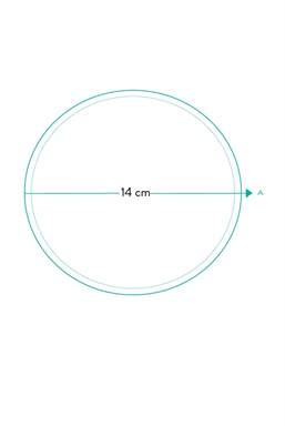 STILLEINLAGEN Größe L (14 cm)aus Bio-Wolle und Bambus - Detail